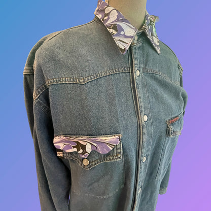 Camicia denim Octopus